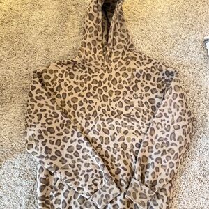 Leopard Print Hoodie